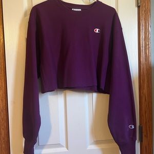 Champion Cropped Sweatshirt